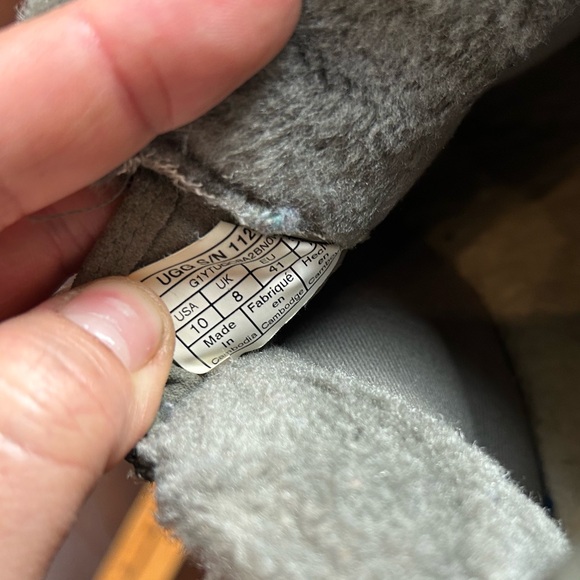 UGG SEAWEED WATERPROOF LAKESIDER ZIP PUFF SNEAKER BOOTS, WOMENS size 10 - Picture 7 of 9